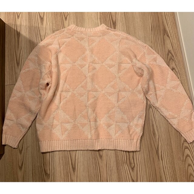 激安セール 美品 TTT MSW 22SS Quilt Pattern Knit ニット L