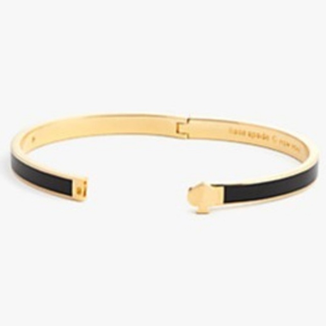 kate spade new york(ケイトスペードニューヨーク)のkate spade ケイトスペード ブレスレット バングル ブラック レディースのアクセサリー(ブレスレット/バングル)の商品写真