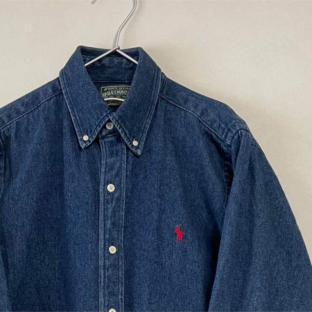 シャツ 美品 90s Ralph Lauren POLO COUNTRY デニムシャツ シャツ 美品 90s Ralph Lauren POLO COUNTRY デニムシャツ