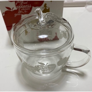 アフタヌーンティー(AfternoonTea)のアフタヌーンティー　白雪姫　りんご型　耐熱ダブルグラス(グラス/カップ)