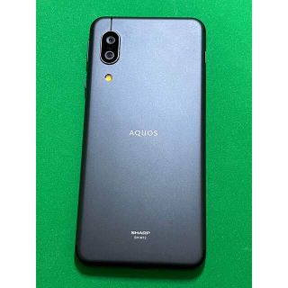 アクオス(AQUOS)の【画面割】AQUOS Sense3 SH-M12 ブラックSIMフリー(スマートフォン本体)