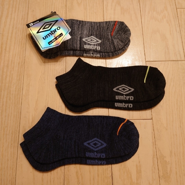 UMBRO(アンブロ)のアンブロ☆靴下☆25-27センチ☆新品未使用 メンズのレッグウェア(ソックス)の商品写真