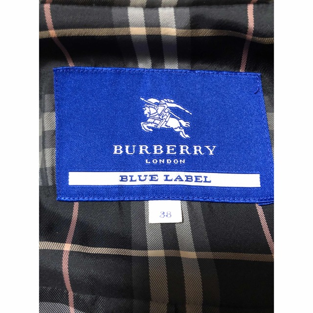 BURBERRY BLUE LABEL(バーバリーブルーレーベル)のバーバリーブルーレーベル　コート レディースのジャケット/アウター(その他)の商品写真