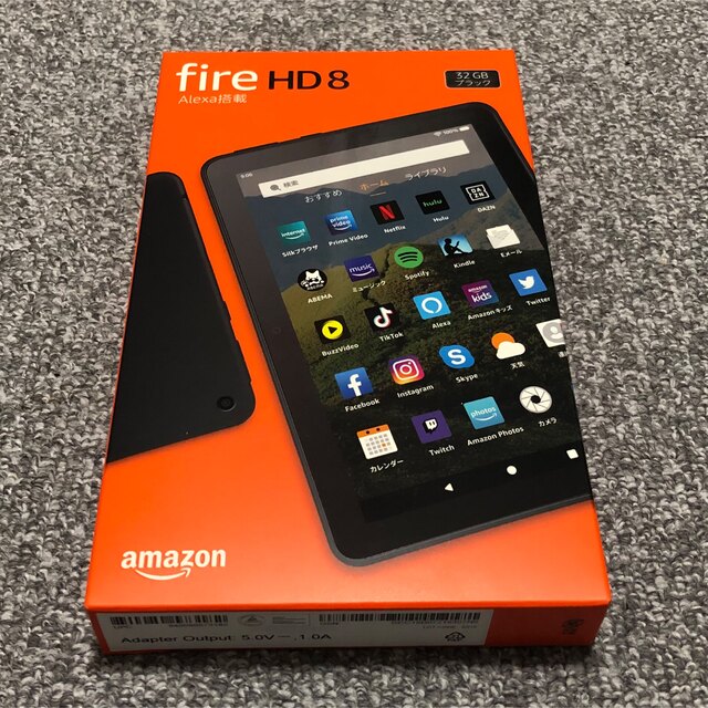 第10世代 Fire HD 8 タブレット 32GB ブラック