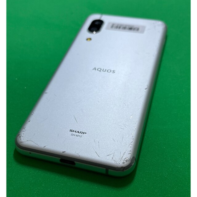 AQUOS Sense3 SH-M12 シルバーホワイト SIMフリー 4