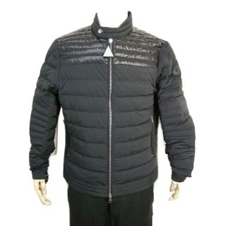 モンクレール(MONCLER)のサイズ2◆新品 本物◆モンクレール CYR ライダース型ダウンジャケット メンズ(ダウンジャケット)