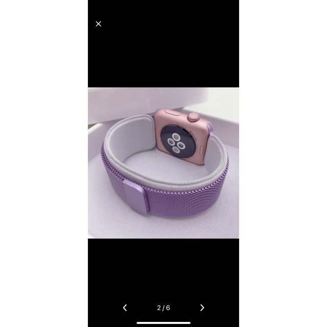 Apple Watch(アップルウォッチ)のApple Watch 2 RoseGold アップルウォッチ 42mm メンズの時計(腕時計(デジタル))の商品写真