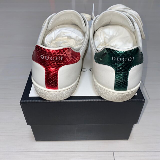 Gucci(グッチ)のGUCCI エーススニーカー　スネーク メンズの靴/シューズ(スニーカー)の商品写真