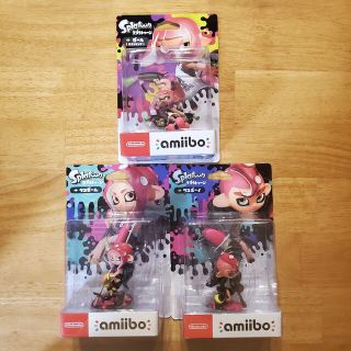 amiibo スプラトゥーン ガール ネオンピンク タコガール タコボーイ(ゲームキャラクター)