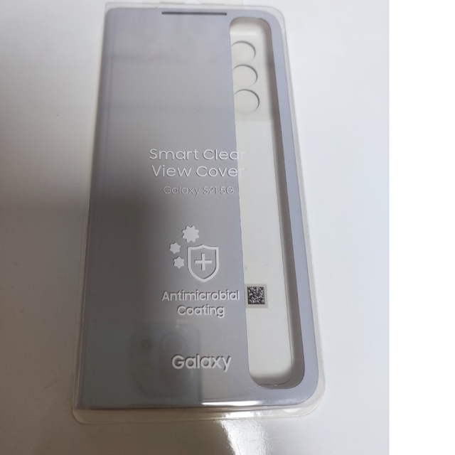 Galaxy(ギャラクシー)の【開封済み未使用新品】Galaxy s21 用 ClearViewCover スマホ/家電/カメラのスマホアクセサリー(Androidケース)の商品写真