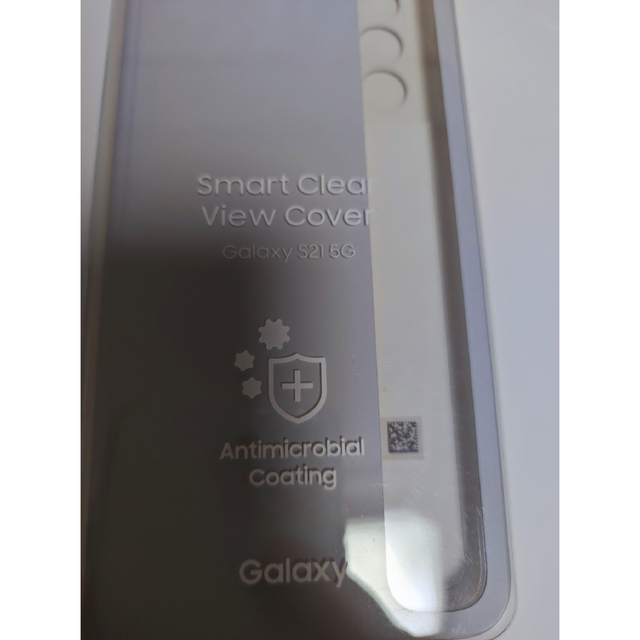 Galaxy(ギャラクシー)の【開封済み未使用新品】Galaxy s21 用 ClearViewCover スマホ/家電/カメラのスマホアクセサリー(Androidケース)の商品写真