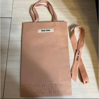 ミュウミュウ ショップバッグ-