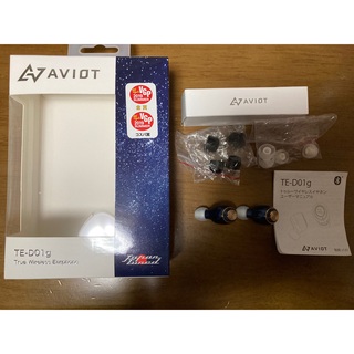 AVIOT TE-D01g ワイヤレスイヤホン　ネイビー　充電ケースなし(ヘッドフォン/イヤフォン)