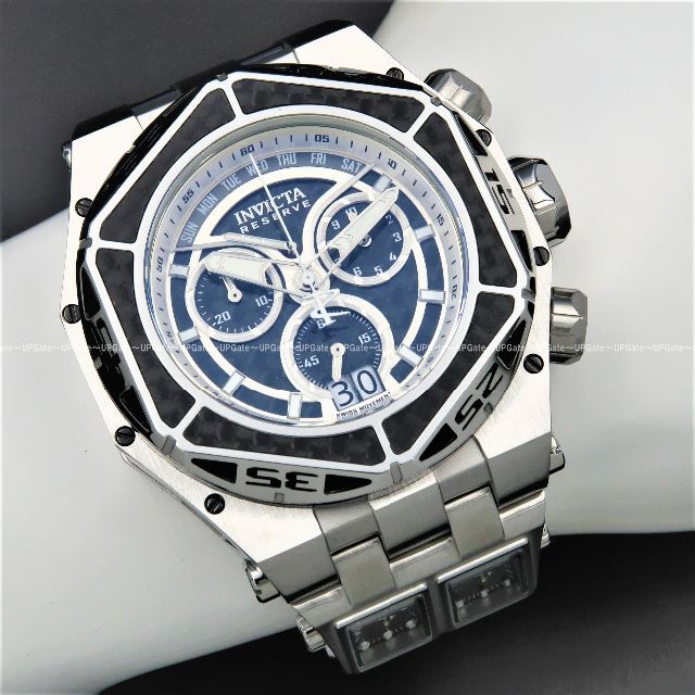 斬新デザイン☆Carbon Hawk INVICTA Reserve 38889-