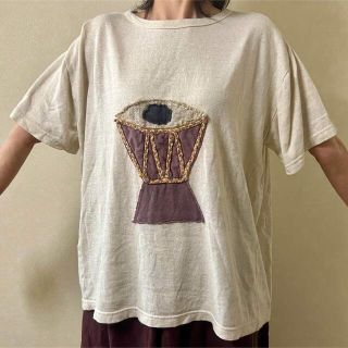 マライカ(MALAIKA)のエスニック HEMPヘンプシャツ Tシャツ 民族衣装 マライカ アジアン(Tシャツ(半袖/袖なし))