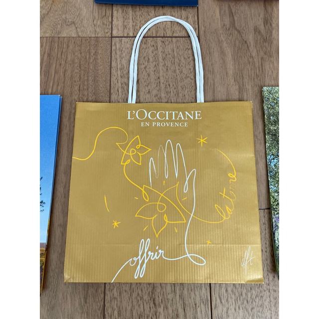 L'OCCITANE(ロクシタン)のロクシタン ショップ袋 ショッパー 紙袋 レディースのバッグ(ショップ袋)の商品写真