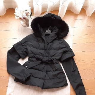 マックスマーラ ウィークエンドライン ダウンジャケット 36 ネイビー MAX MARA レディース   【221212】