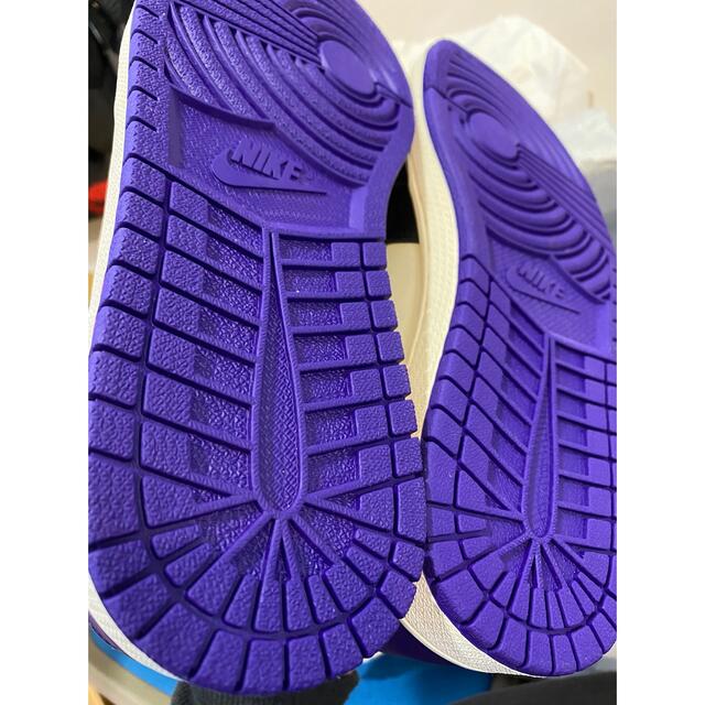 NIKE(ナイキ)のNIKE AIR JORDAN 1 RETRO OG COURT PURPLE メンズの靴/シューズ(スニーカー)の商品写真