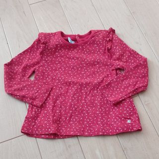 プチバトー(PETIT BATEAU)のPB カットソー 36m/95cm(Tシャツ/カットソー)