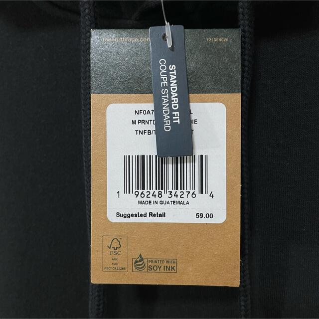 THE NORTH FACE(ザノースフェイス)のRYOHEYさん専用  ♪ 新品 ノースフェイス BOX パーカー 黒  4XL メンズのトップス(パーカー)の商品写真