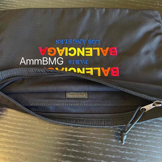 ブリヤンテス・レッド BALENCIAGA クラッチバッグ ナイロンバッグ 新品