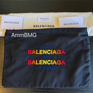 BALENCIAGA クラッチバッグ ナイロンバッグ 新品 正規品 www