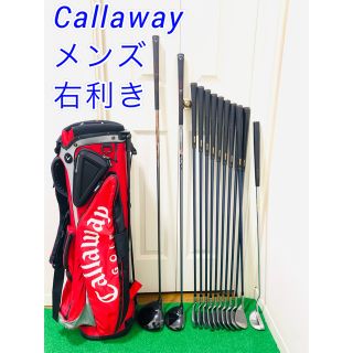 クラブ 3844 豪華 Callaway メンズ 右利き ゴルフクラブフルセット