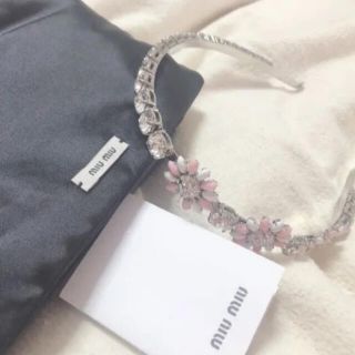 ミュウミュウ カチューシャの通販 100点以上 | miumiuのレディースを ...