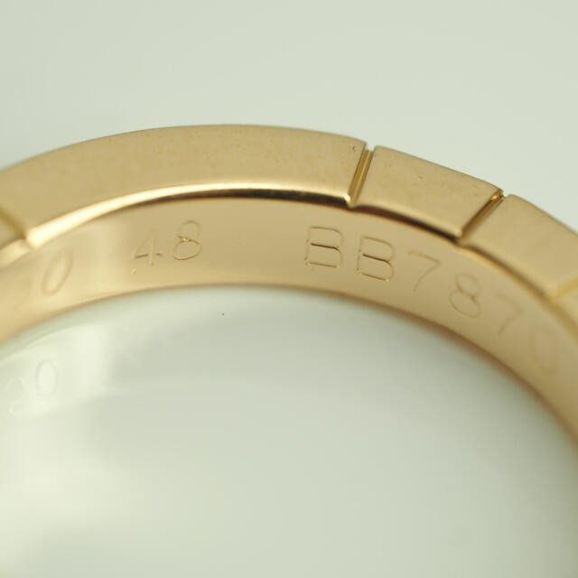 品質保証 カルティエ Cartier ラニエール リング #48 K18YG リング