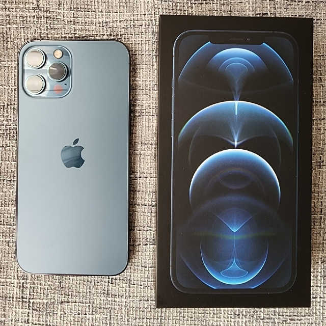低価格の pro iPhone12 - iPhone max パシフィックブルー 256G