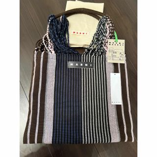 Marni - 新品未使用品 マルニ MARNI ハンモックバック ブルー ピンクの ...