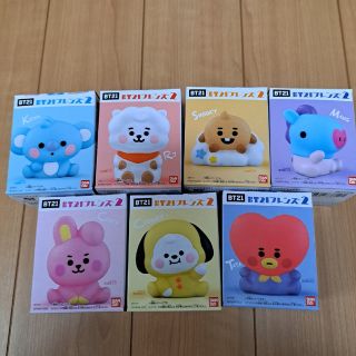 ビーティーイシビル(BT21)のbt21 フレンズ　マスコット7点コンプリート(K-POP/アジア)