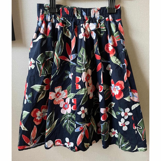 【FLEUR BLANCHE】フラワープリントスカート レディースのスカート(ひざ丈スカート)の商品写真