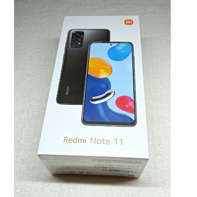 【新品未開封】Xiaomi Redmi Note 11