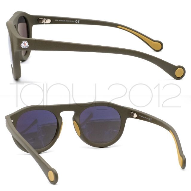 MONCLER ML0088 94C モンクレール サングラス グリーン系カーキ