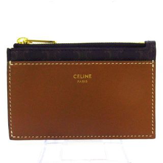 セリーヌ(celine)のセリーヌ カードケース美品  トリオンフ(名刺入れ/定期入れ)