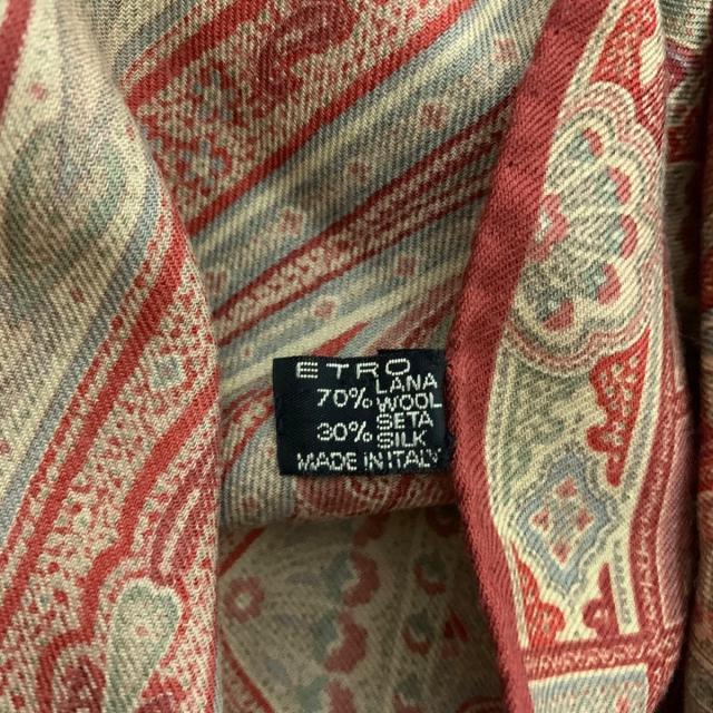 ETRO(エトロ) ストール(ショール)美品 - 商品の状態 アウトレット安い