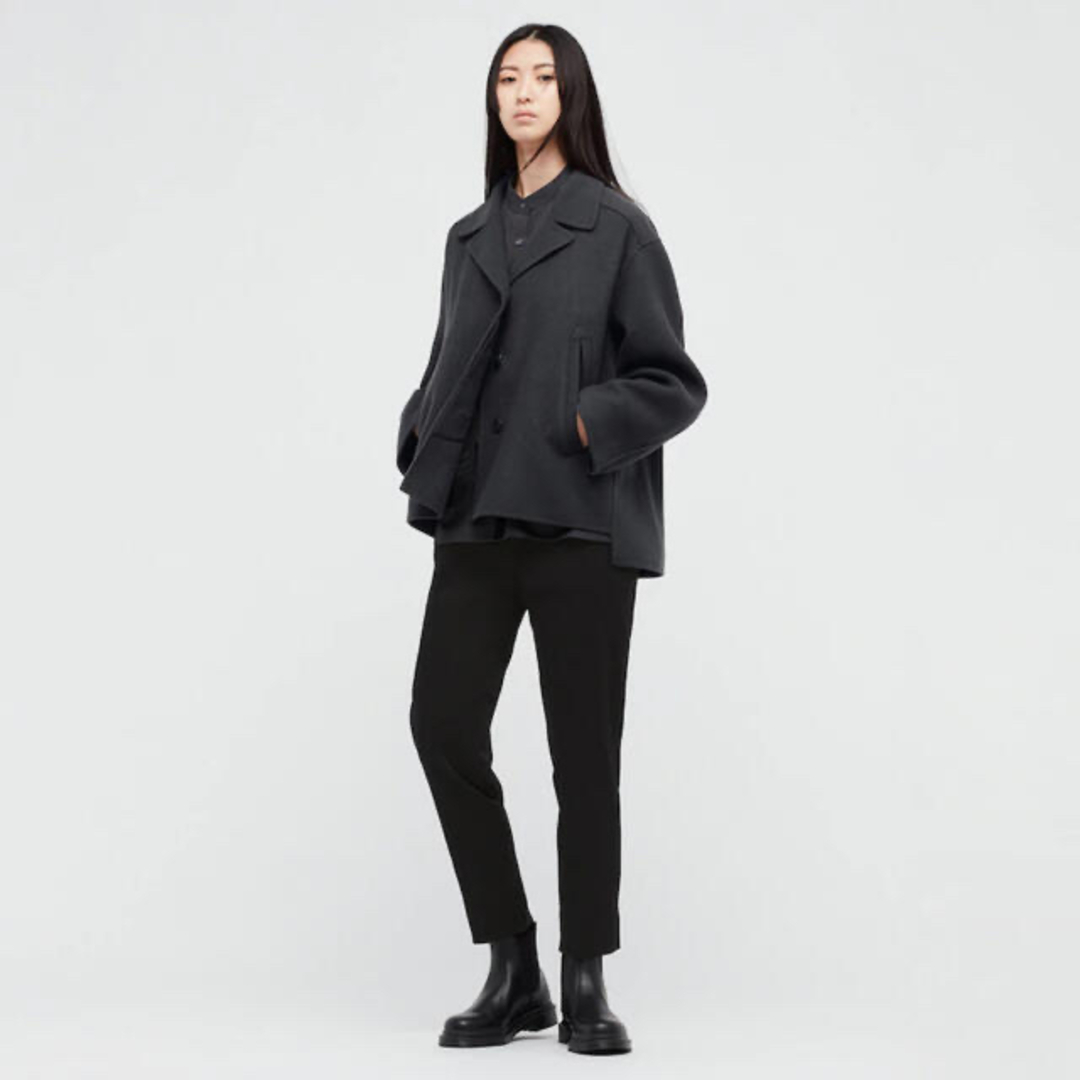 UNIQLO - 新品 ユニクロ +J ダブルフェイスシャツジャケット XL UNIQLO - 新品 ユニクロ +J ダブルフェイスシャツジャケット XL