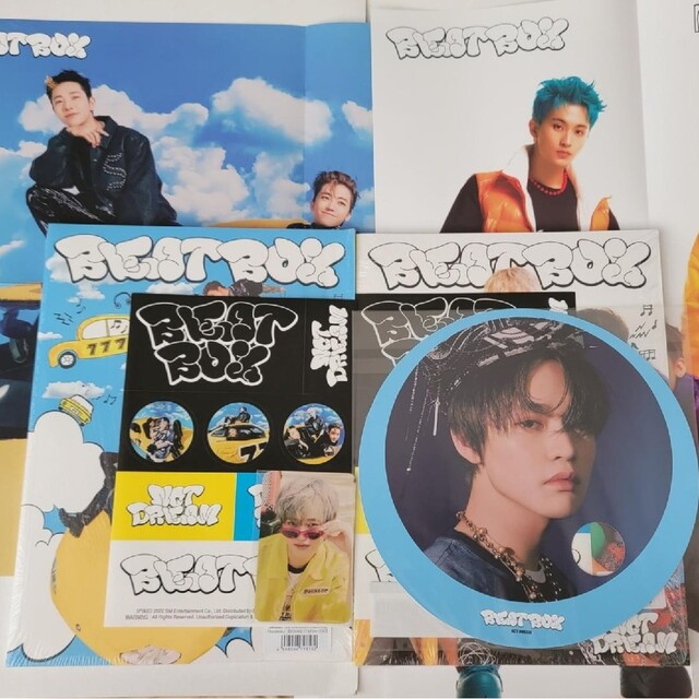 NCT DREAM Beat box CD mu-mo トレカ チョンロ エンタメ/ホビーのCD(K-POP/アジア)の商品写真