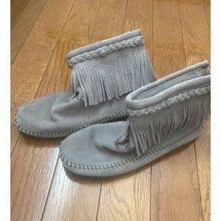 ミネトンカ(Minnetonka)のミネトンカ ショートブーツ 24.5cm(ブーツ)