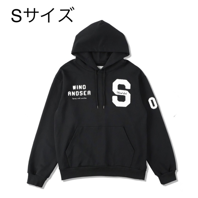 ウィンダンシー × BEYOUTH パーカー ブラック Sサイズ