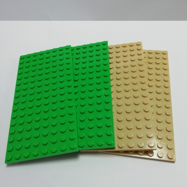 Lego(レゴ)のレゴ中古 プレート4枚 グリーン エンタメ/ホビーのエンタメ その他(その他)の商品写真