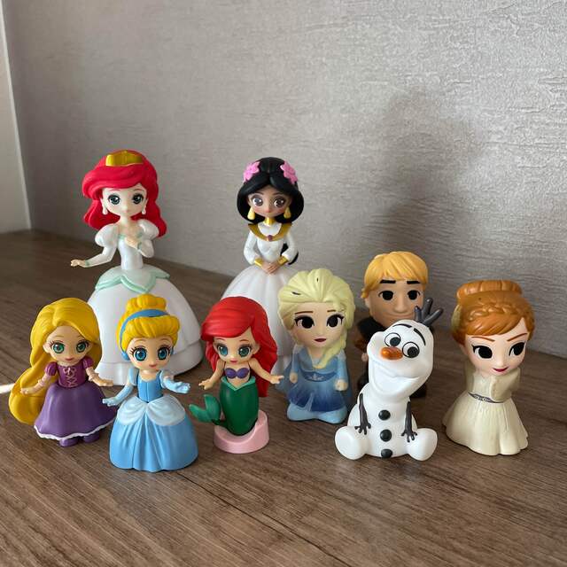 Disney(ディズニー)のDisneyプリンセス人形セット　フィギュア エンタメ/ホビーのおもちゃ/ぬいぐるみ(キャラクターグッズ)の商品写真