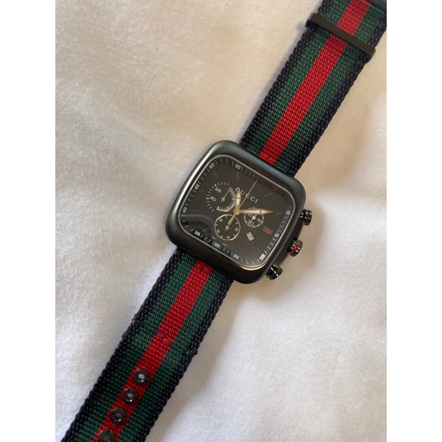 Gucci(グッチ)のGUCCI カジュアルウォッチ⌚️美品 メンズの時計(腕時計(アナログ))の商品写真