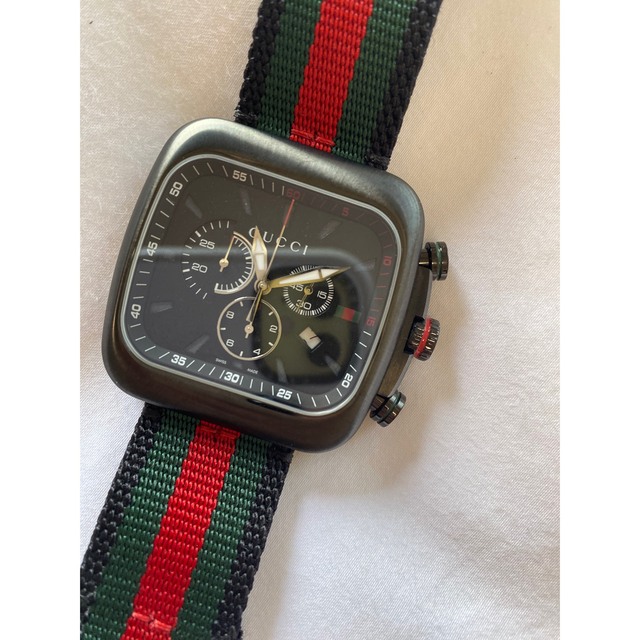 Gucci(グッチ)のGUCCI カジュアルウォッチ⌚️美品 メンズの時計(腕時計(アナログ))の商品写真