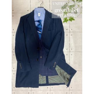 ユナイテッドアローズグリーンレーベルリラクシング(UNITED ARROWS green label relaxing)のグリーンレーベル　チェスターコート　★マフラー付き！！【美品】(チェスターコート)