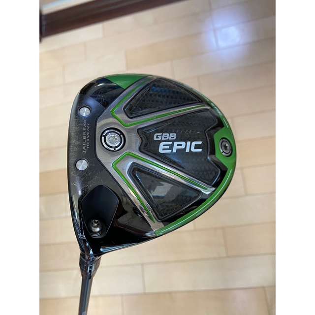ダークブラウン 茶色 キャロウェイ GBB Epic Sub Zero 9度 左 レフティ
