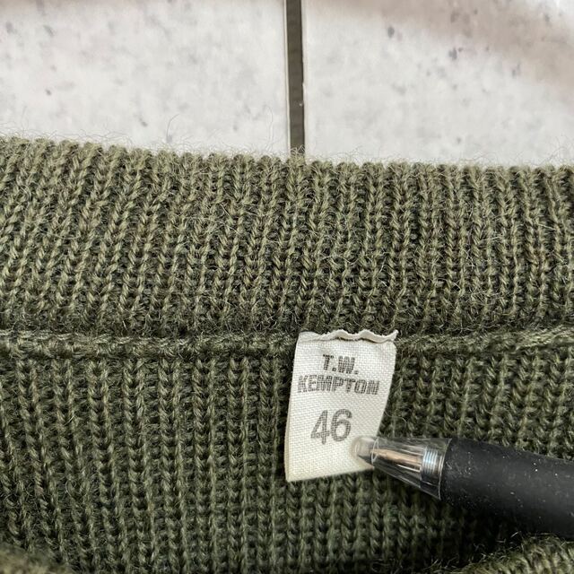 T.W. KEMPTON/ドイツ軍 コマンドセーター ビンテージ M〜L相当
