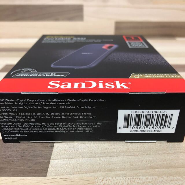 SanDisk(サンディスク)のやまぴー様専用15台SanDisk Extreme Portable SSDV2 スマホ/家電/カメラのPC/タブレット(PC周辺機器)の商品写真