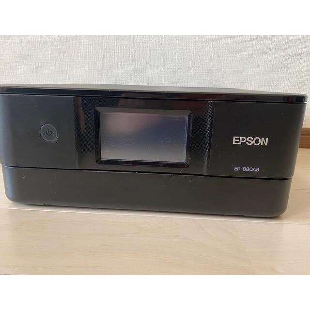 EPSON プリンター　EP-880AB スキャン　コピー機 4